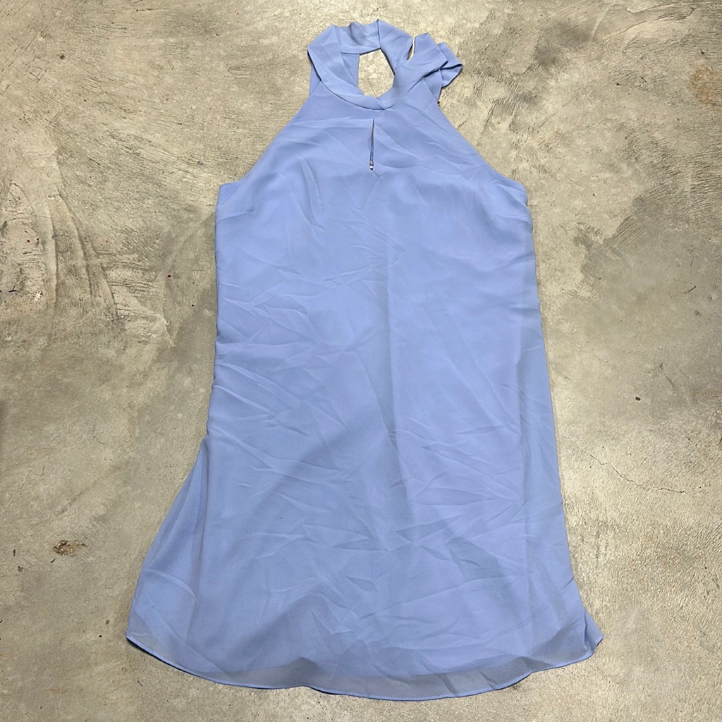 Naked Zebra Brand Light Blue Dress Size M  B73